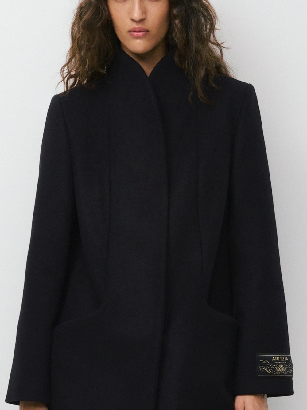 Wilfred The Cocoon Coat - Sold out Navy color - Luxe Wool Cashmere